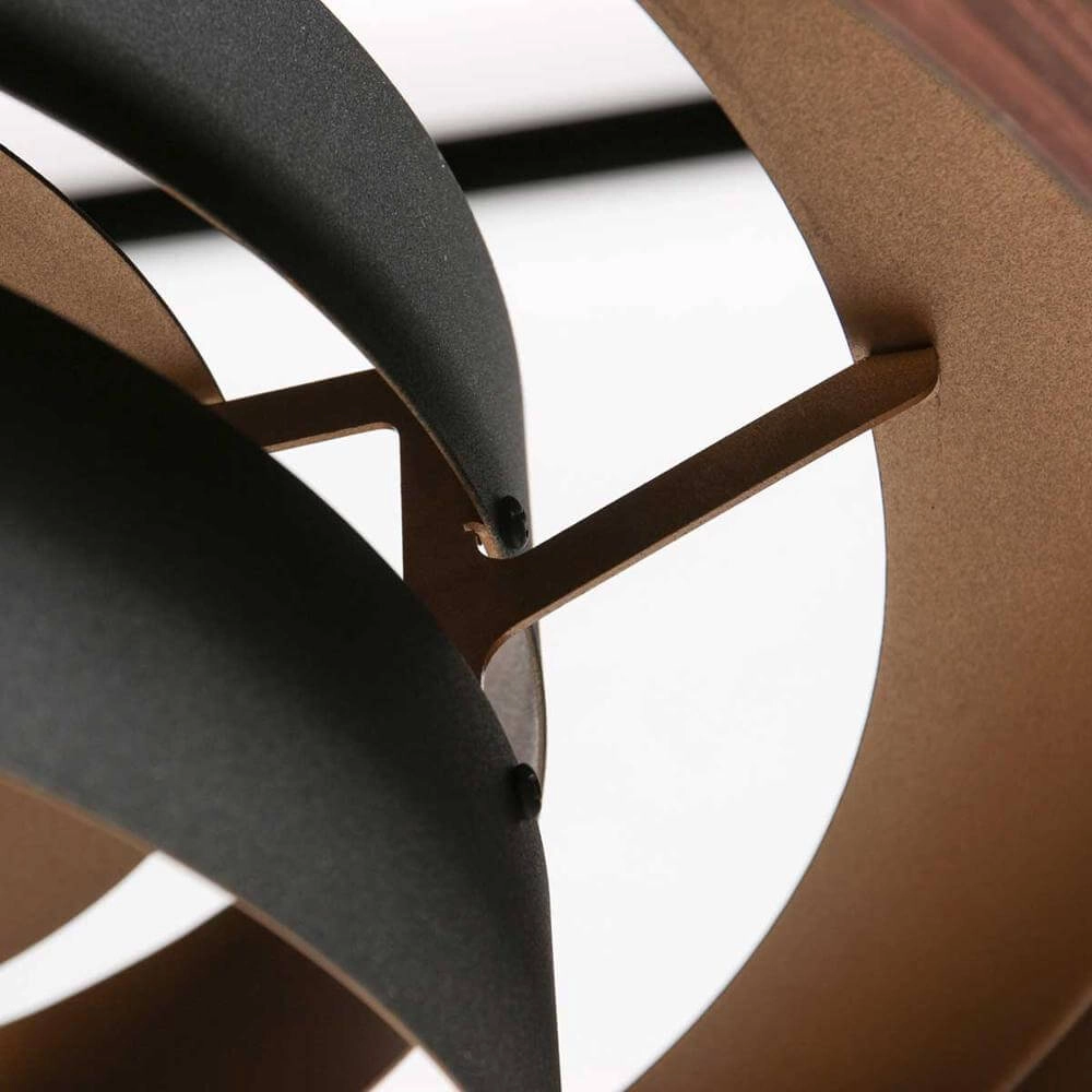 Pendant lamp Flinter Wood look Steinhauer 8712746177725