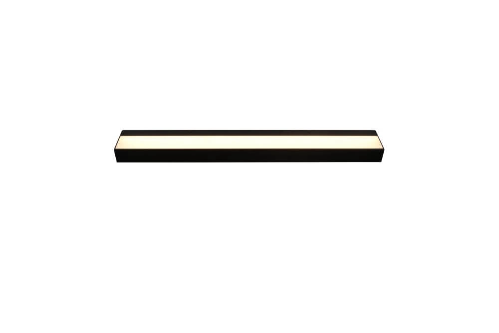 Wall lamp Rocco 60cm black Trio 4017807507911