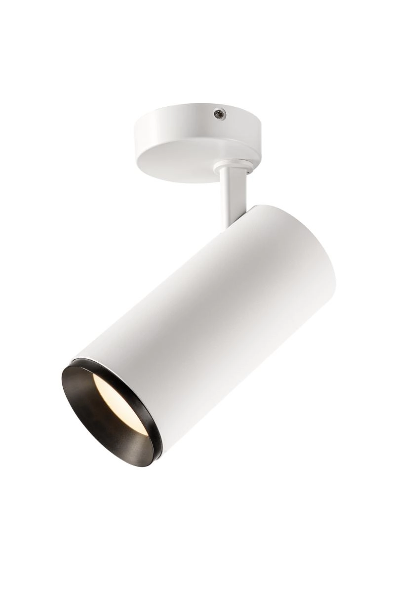 Surface-mounted spot Numinos L Dali white/black 4000K - 24deg