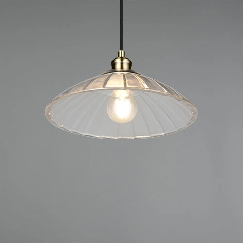 Classic pendant lamp Eluna Old brass Trio 4017807682465