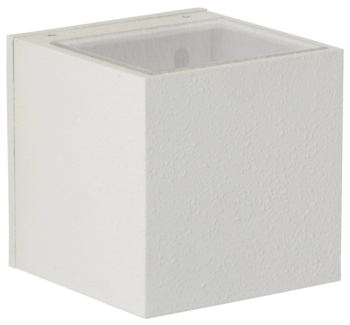 Square Led wall lamp Rhain 10.5cm - white Albert 4007235823721
