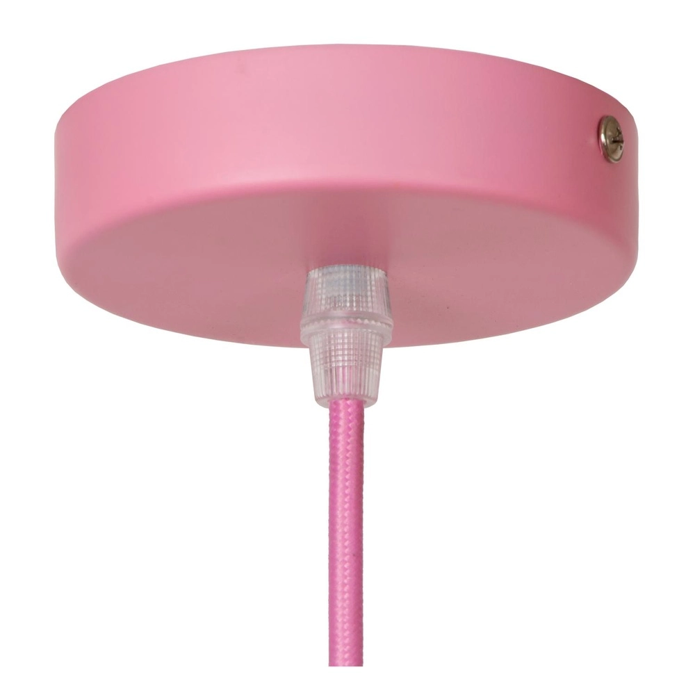 Pendant lamp for children's room Mauro pink design Lucide 5411212771513