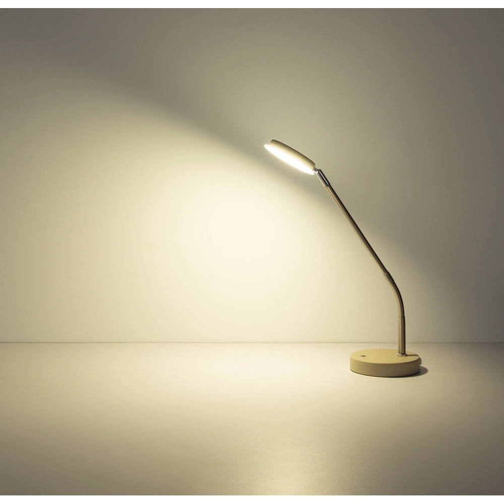 Desk lamp Silvio sand brown Globo 9007371593033