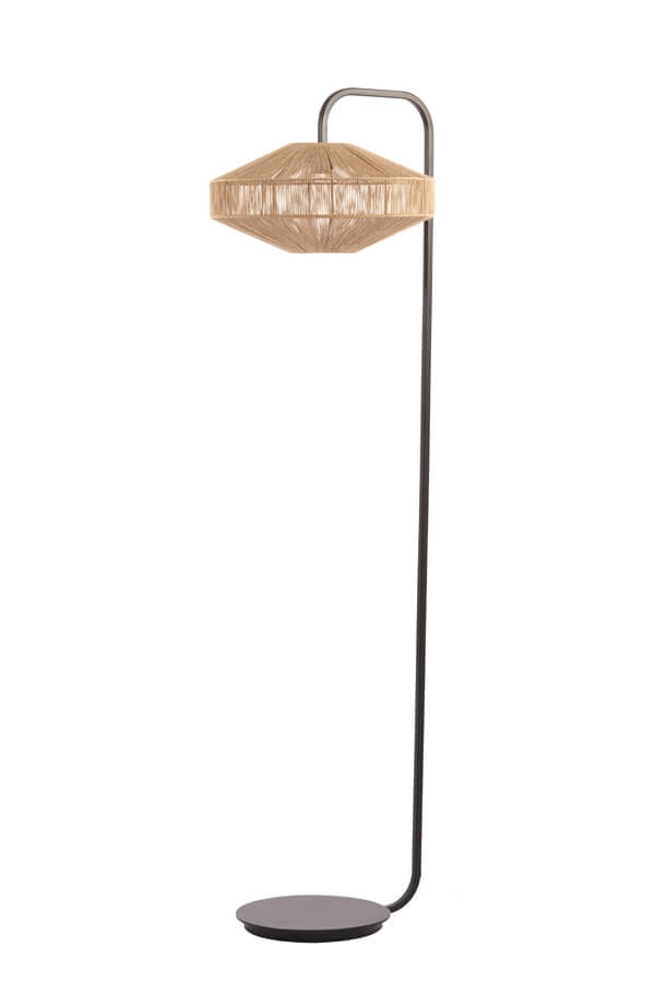 Rattan floor lamp Lyra Ø 43cm Light & Living 8717807681586
