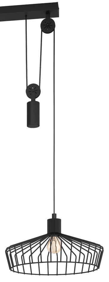 Dining room hanging lamp Winkworth with two hoods Eglo 9002759434380