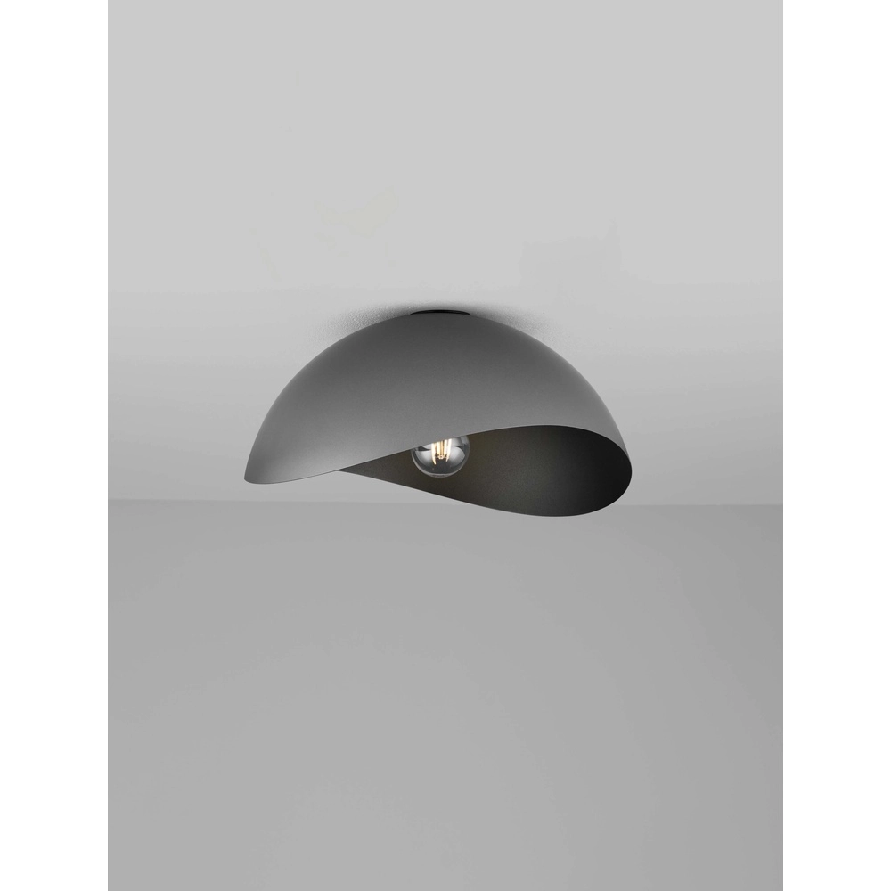 Ceiling lamp Opsi black Ø 40cm