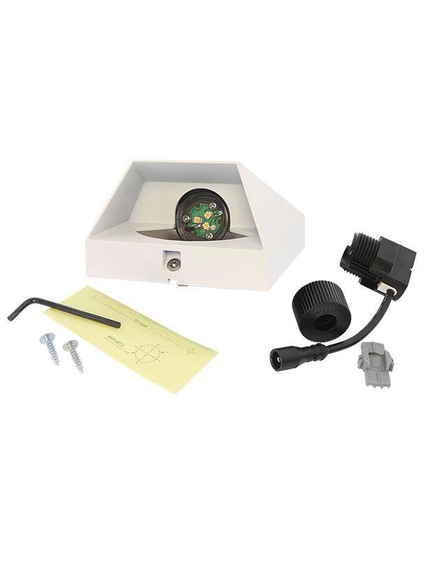 Surface spot Wedge White 12 volt LED In-lite 8717051003707