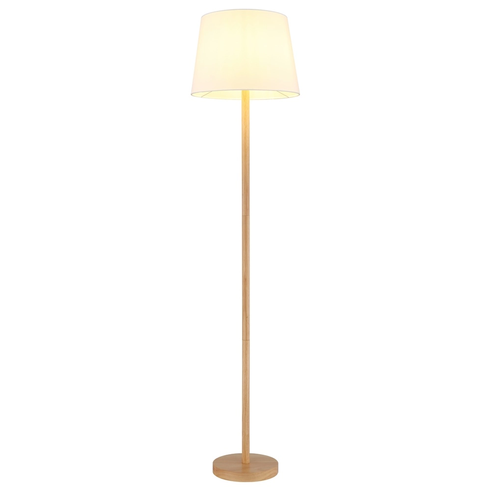 Floor lamp Joris wood