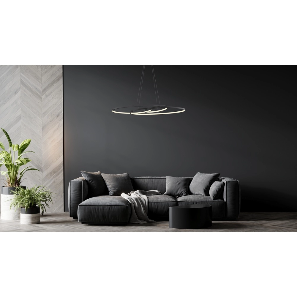 Design pendant lamp Spira Black Globo 9007371450251