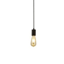Black pendant Squiggle Searchlight 5053423137926