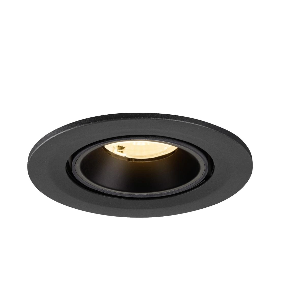 Recessed spotlight Numinos Gimble S black 3000K - 40deg SLV 4024163313544