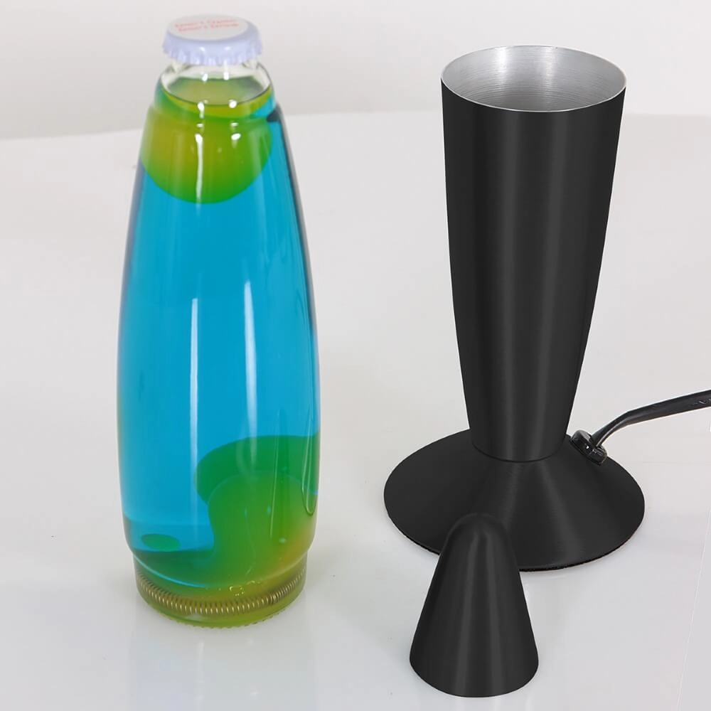 Black lava lamp Volcan bullet Steinhauer 8712746147001