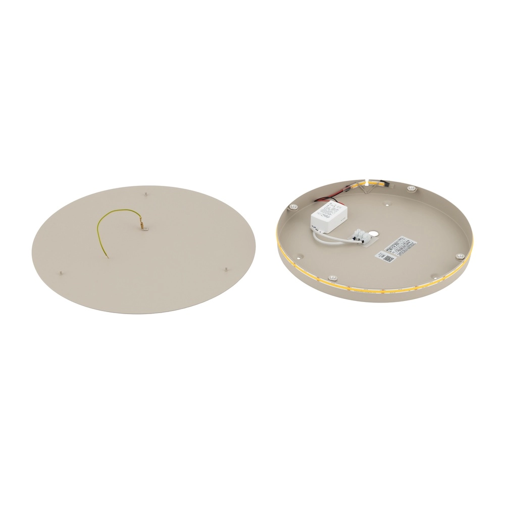 Design wall lamp Ring sand brown Ø 35cm Lyora 5903139126540