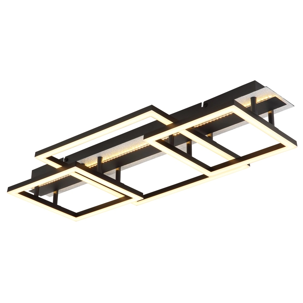 Modern ceiling lamp Estrada Black