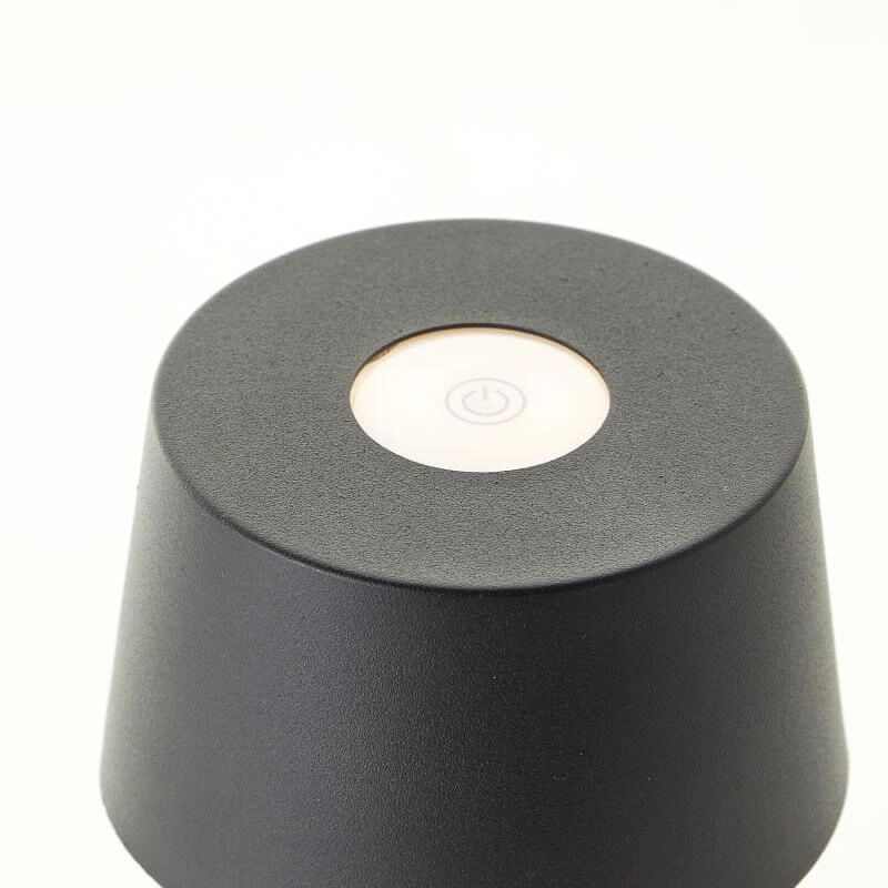 Rechargeable table lamp Jona black Brilliant 4004353449086
