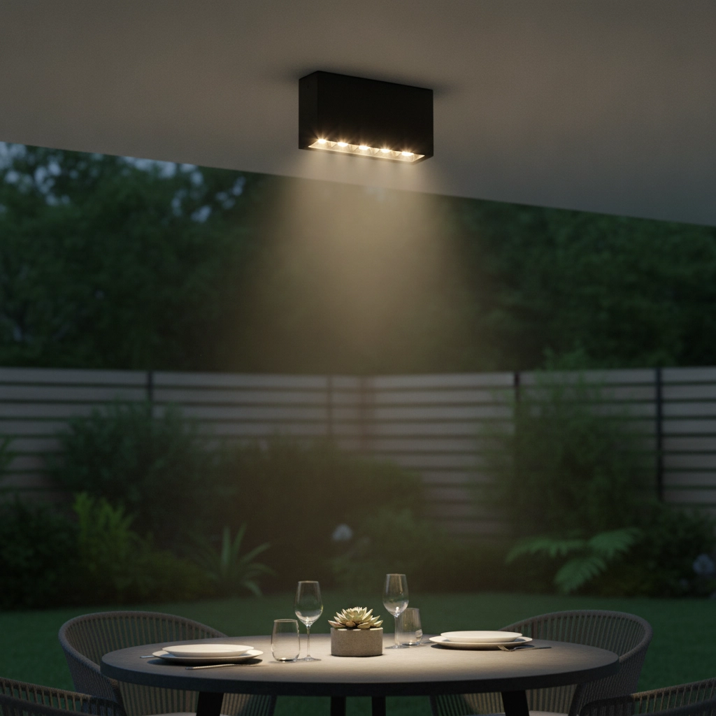 Ceiling lamp Jax rectangle anthracite