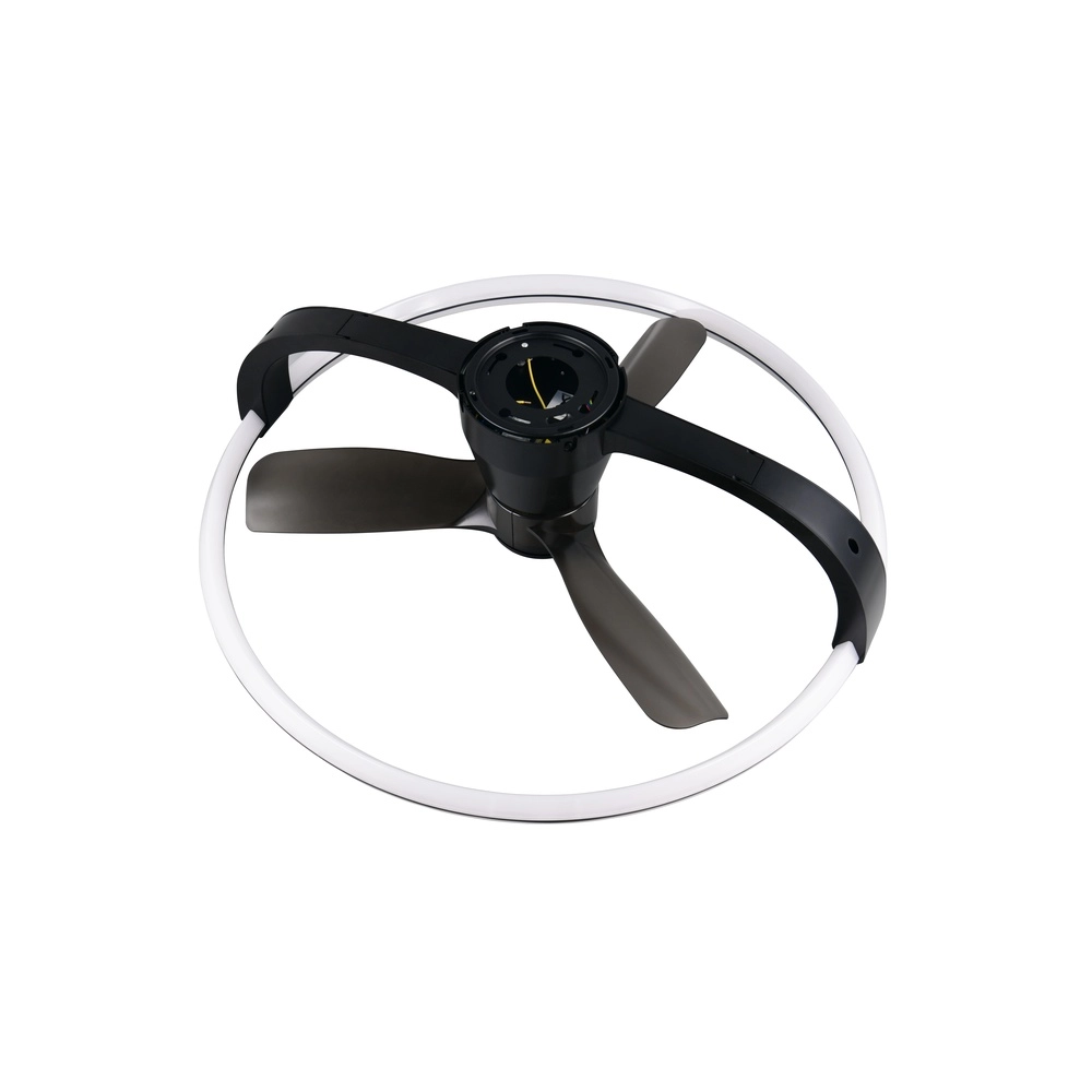 Smarthome fan Stockholm black Ø 73,5 Tuya Trio 4017807693133