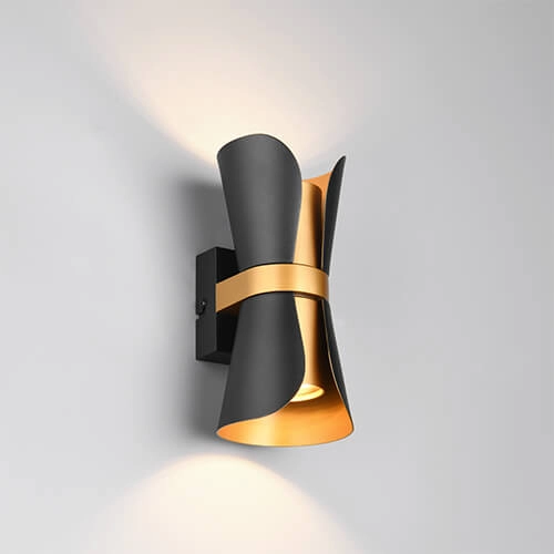 Design wall spot Coat Black - Up & Down Trio 4017807613025