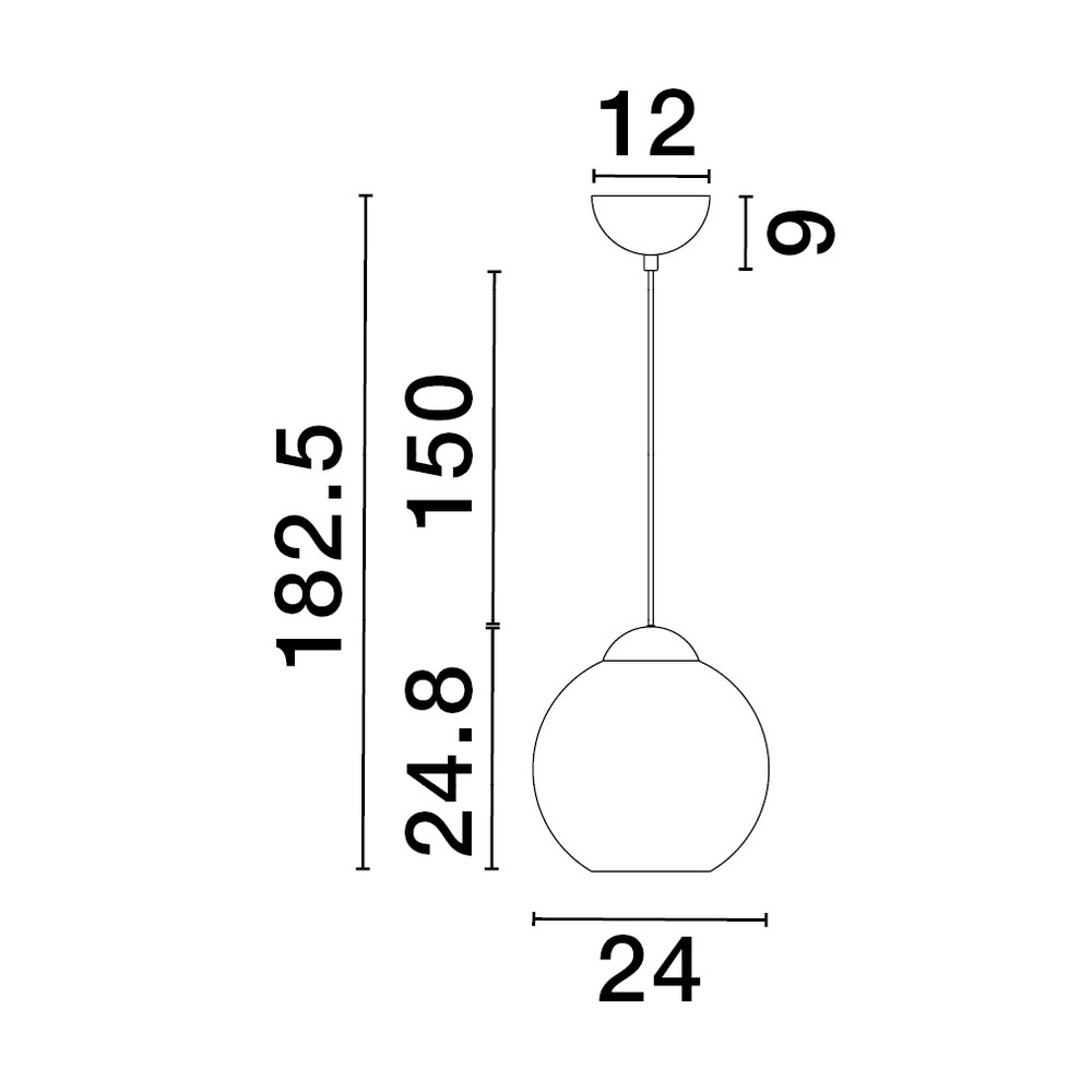 Design pendant lamp Midori pink glass Lyora 5212017434289