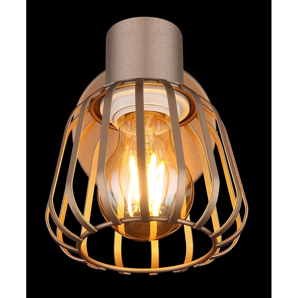 Wall light Olin coffee brown Globo 9007371583577