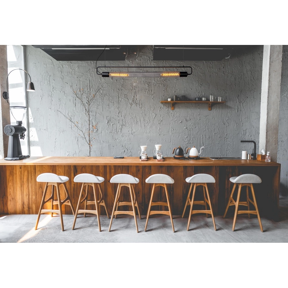 Design pendant lamp Calixt Black Lucide 5411212051479