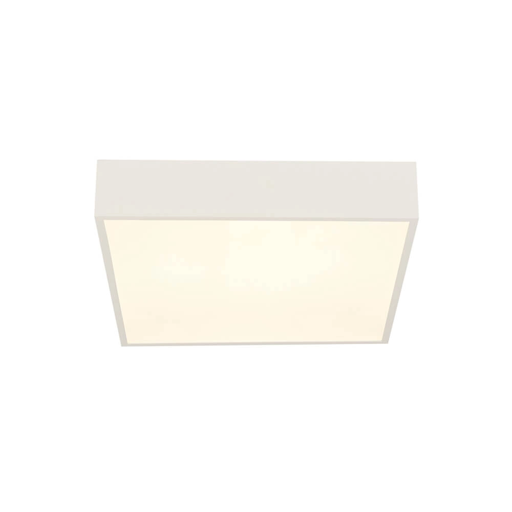 Bathroom ceiling lamp Zeus square white