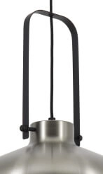 Ø 37.5cm hanging lamp Mendoza Stainless steel color Artdelight 8719831735013