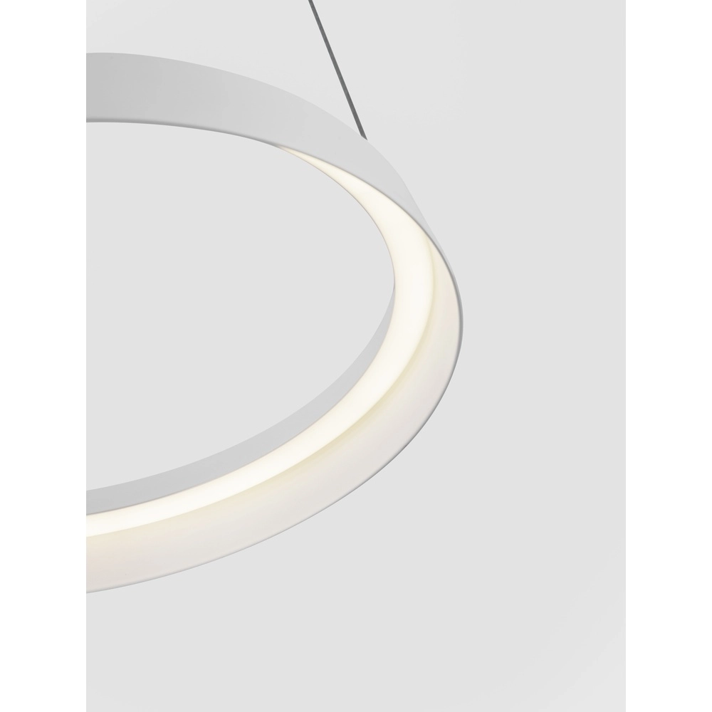 Design pendant lamp Ormi Ø 45cm white Lyora 5212017448798