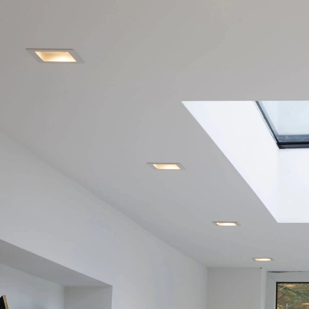 Recessed spotlight Slim Trim Square white Lyora