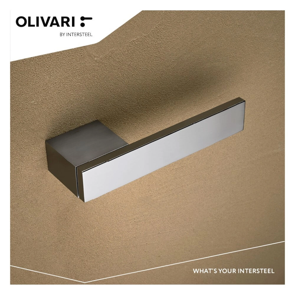 Design door handle Total matt chrome Olivari 8714186477441