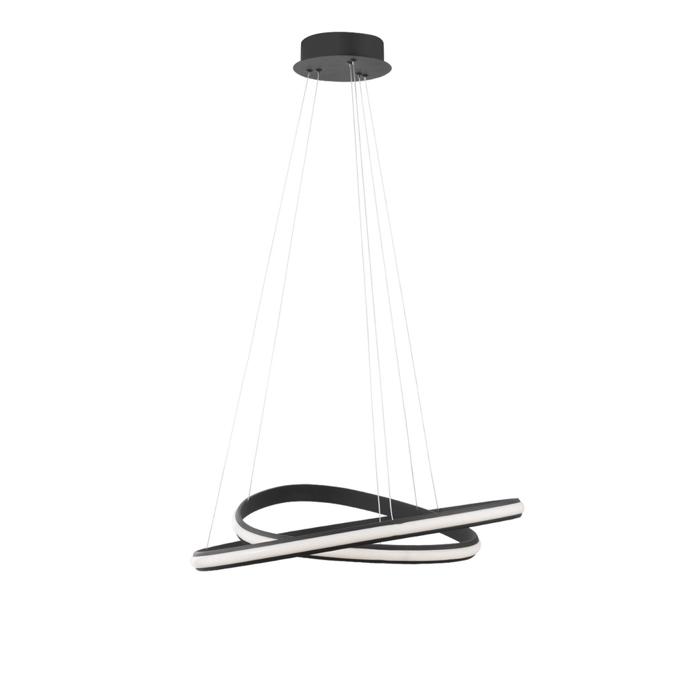 Design pendant lamp Aries black Ø 59cm Lyora 5212017419835