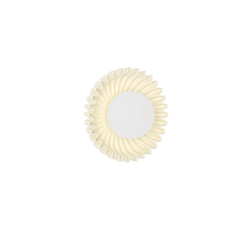 Wall lamp Petel cream with white glass Lyora 5212017483959