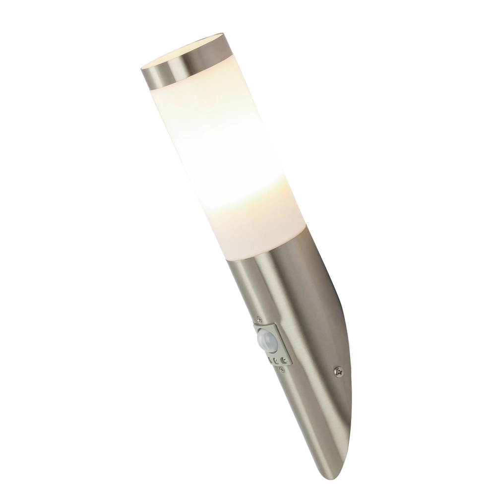 Outdoor lamp Boston Led Stainless steel with white and sensor