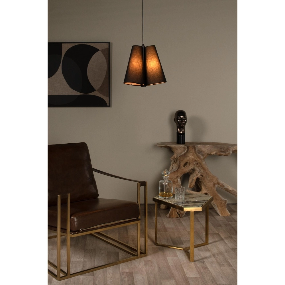 Design pendant lamp Gregory Black Lucide 5411212303127