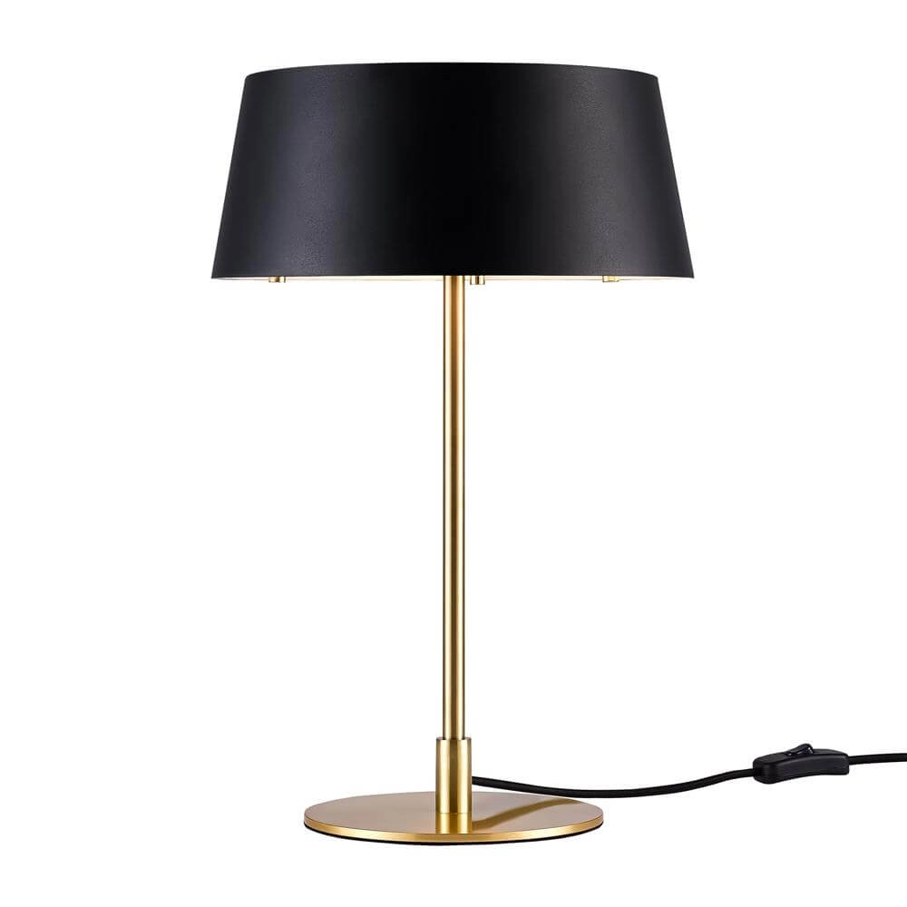 Sleek table lamp Clasi black Ø 29cm Nordlux 5704924015946