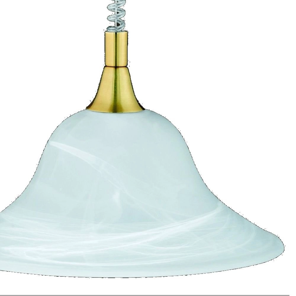 Pendant lamp Series 3407 gold with mint glass Trio 4017807196016