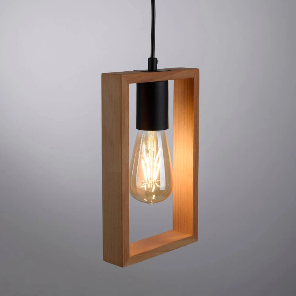 Country Pendant Lamp Franky 1-light Just Light 4043689966423