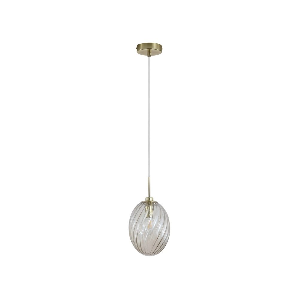 Pendant lamp Whirl champagne glass Searchlight 5053423299518