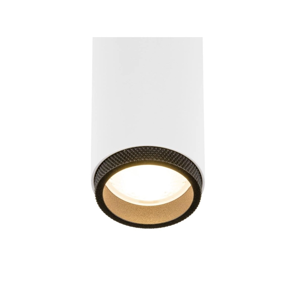 Surface-mounted spot Grip! M white with black 2700K SLV 4024163304689