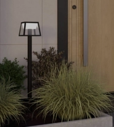 Outdoor lights with twilight switch
