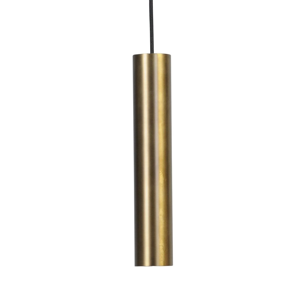 Pendant hanging lamp Run with gold cylinder Masterlight 8718121204499