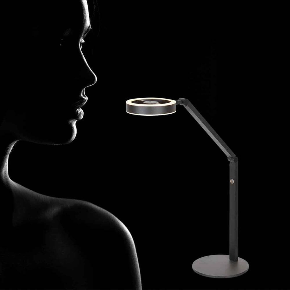 Table lamp Ringlux black Steinhauer 8712746176667