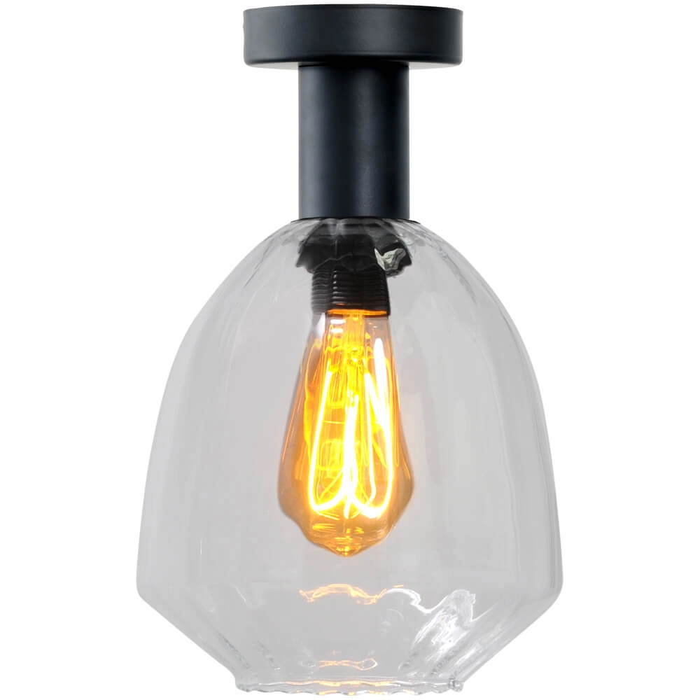 Ceiling lamp - Ø 20cm - Porto with Nicolette clear glass
