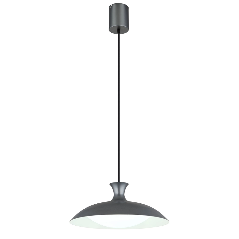 Grey pendant lamp Rocha design Ø 40cm Globo 9007371533985