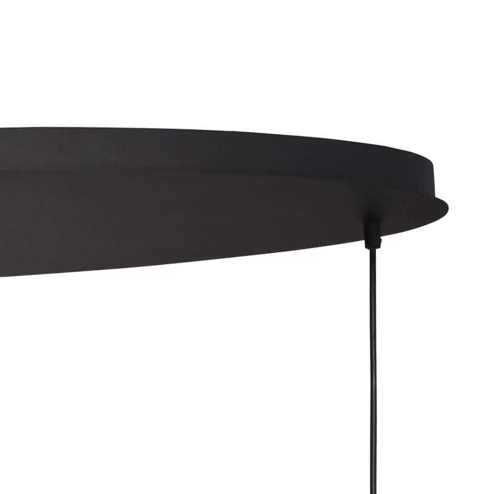Hanging lamp Lava Oval 4x smoke glass Ø 24cm Masterlight 8718121290089