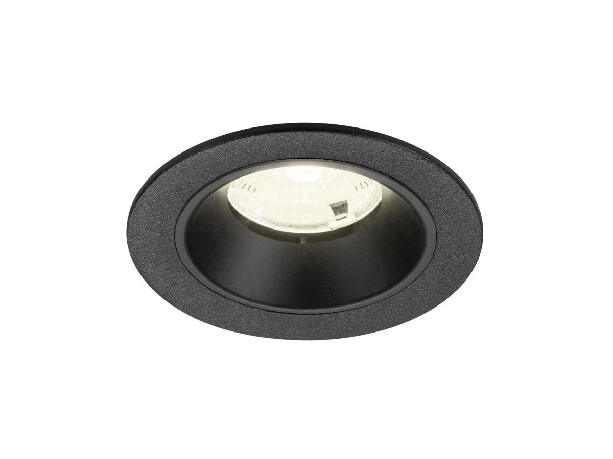 Recessed spotlight Numinos S black 4000K - 55deg