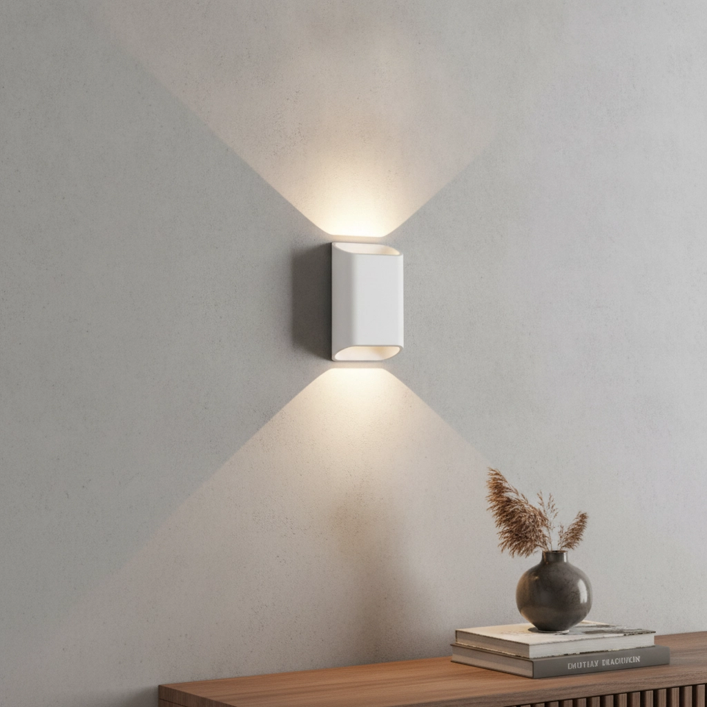 Wall lamp Diaz S White