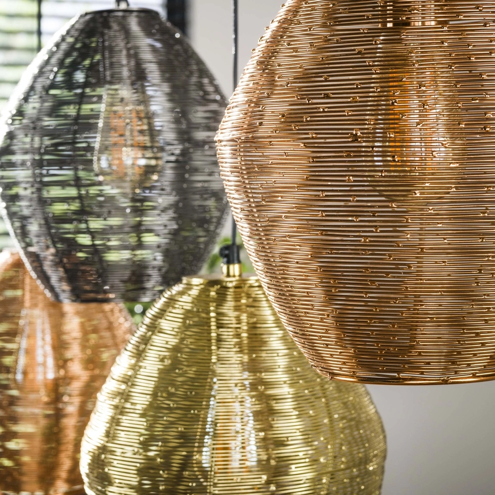 Metal pendant lamp Web 5-light Lyora 8716803511415