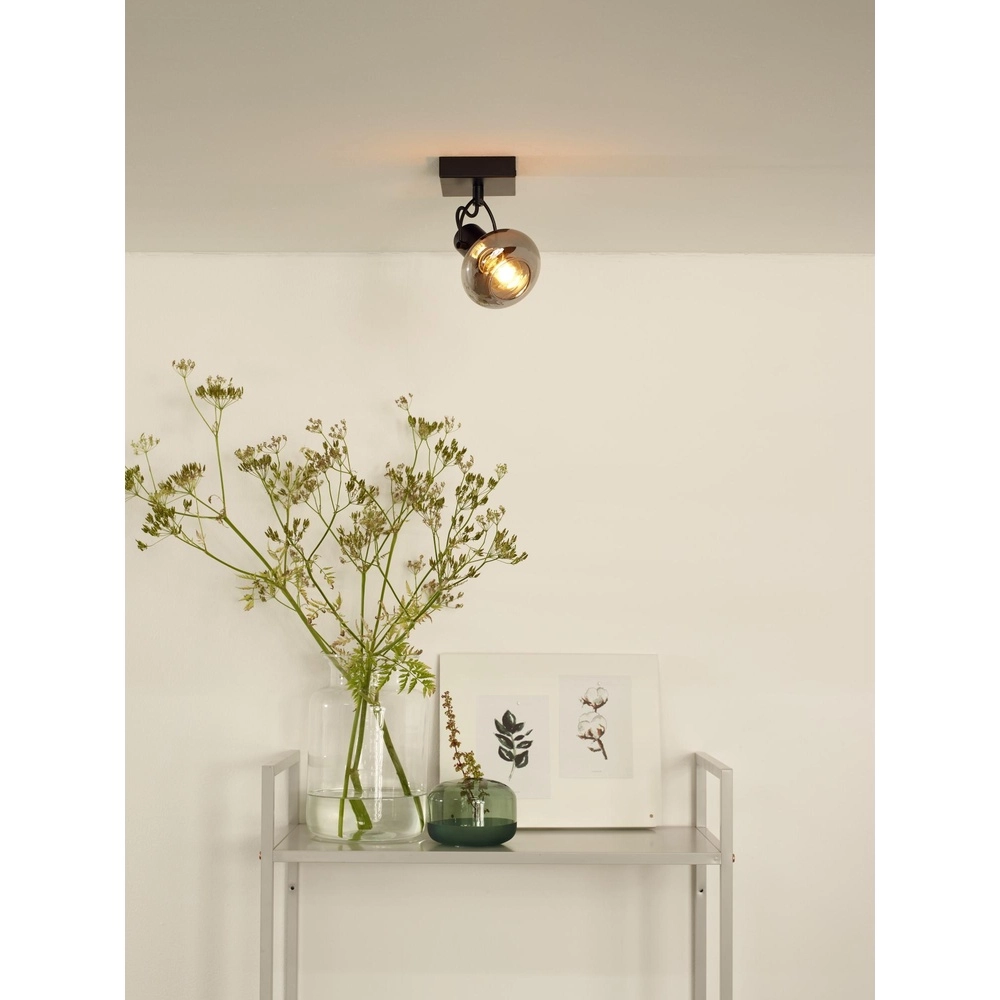 Ceiling lamp Madee Black Lucide 5411212176776