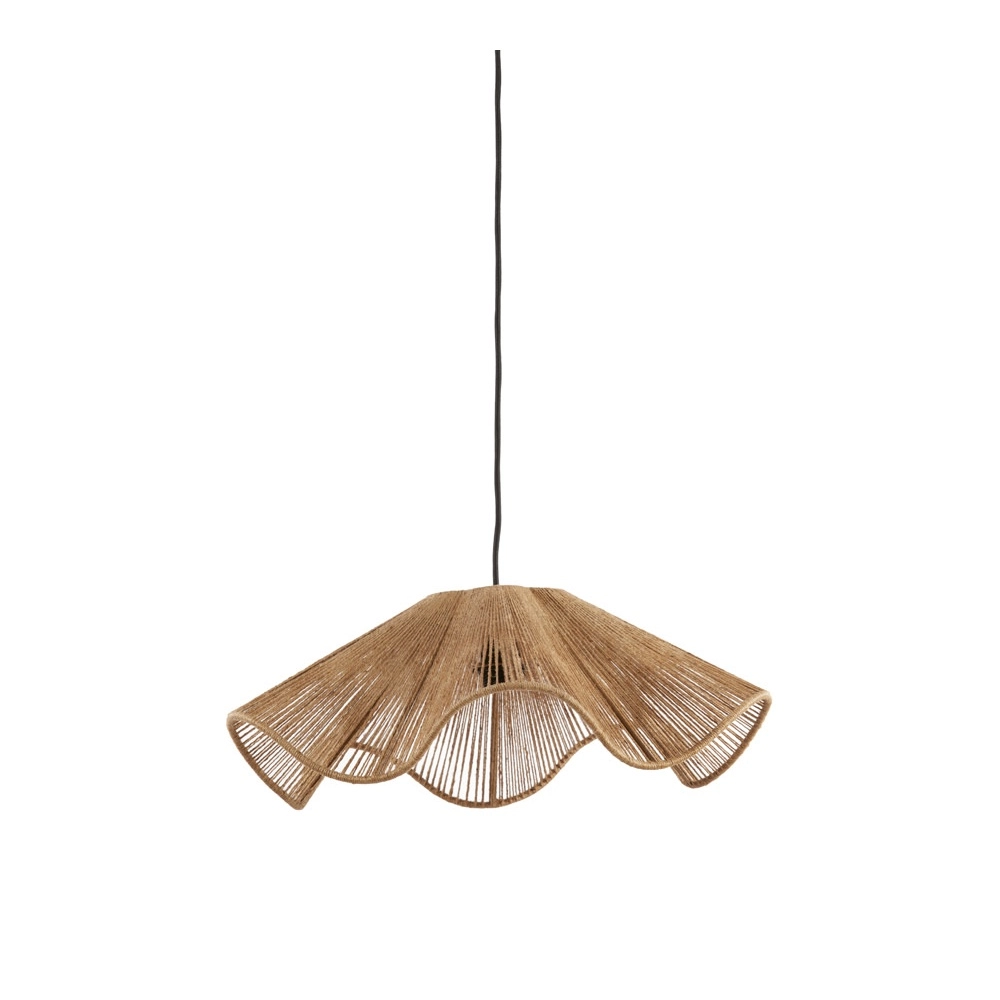 Rattan pendant lamp Fodara Ø 48cm brown Light & Living 8717807702083